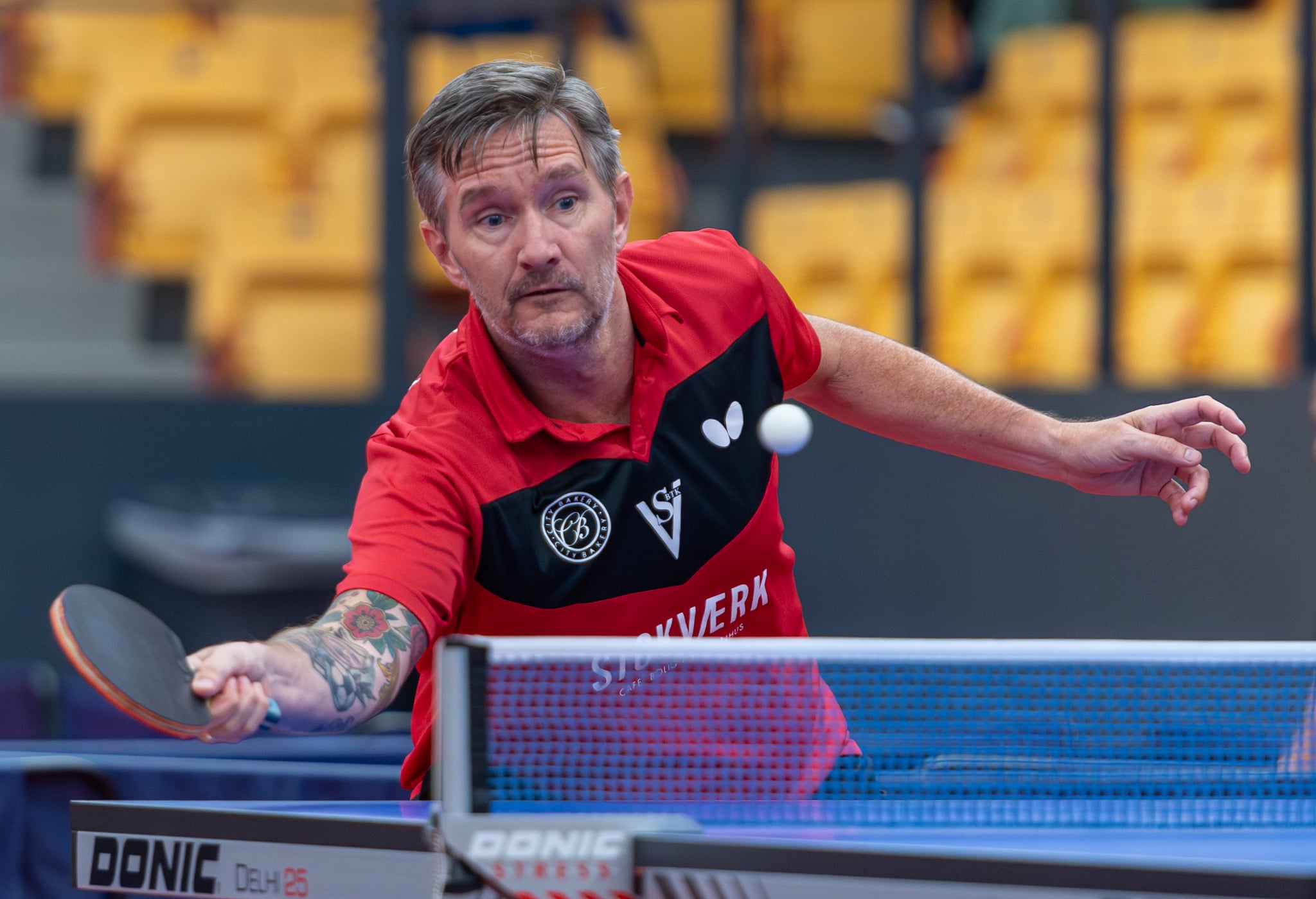 Bordtennis DM 2021, Odense. Henrik Vendelbo