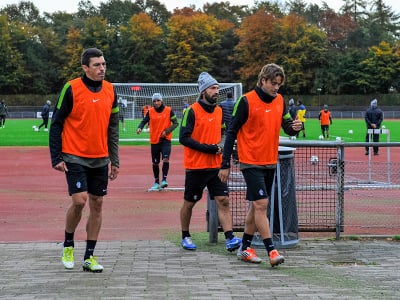 Juventus træning på Tårnby Stadion