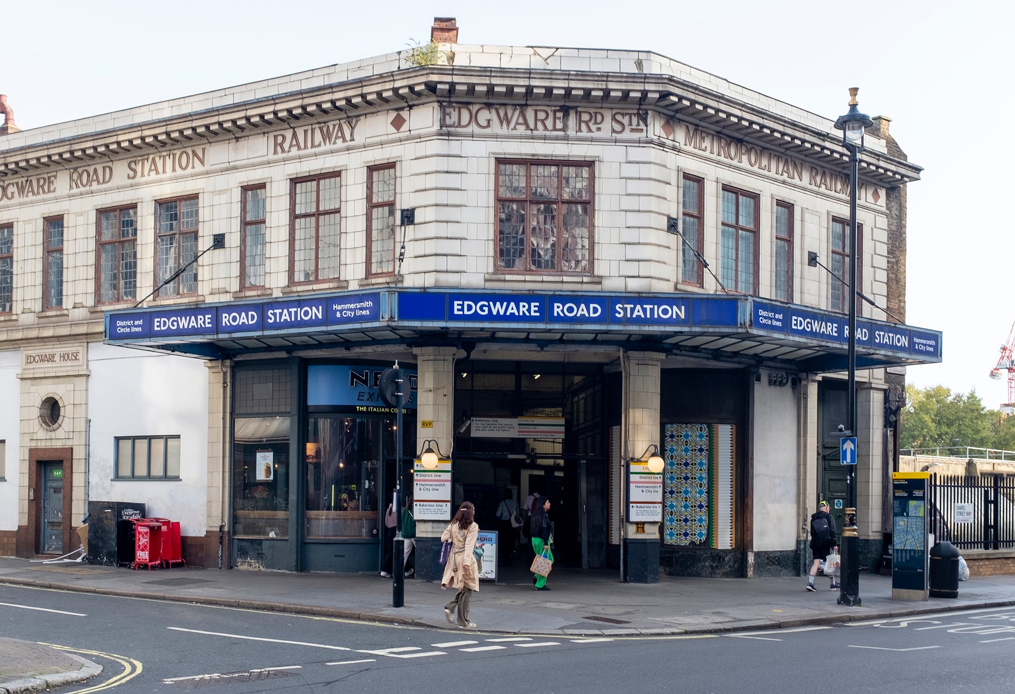 Edgware Road Station, London. 2023